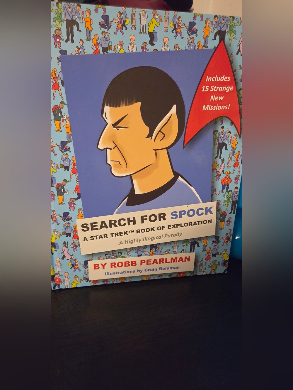 Search for Spock 'Wheres Waldo' Style Book